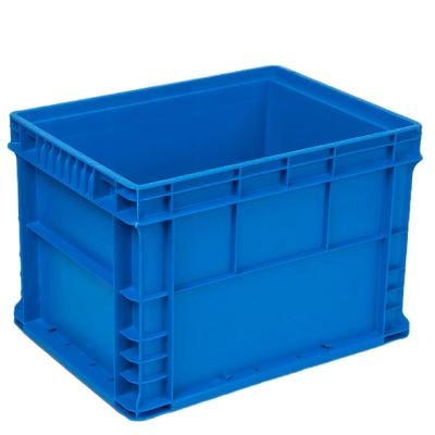 China 610*480*360mm High Quality Hdpe Plastic Vegetable Crate Logistics Box For Sale zu verkaufen