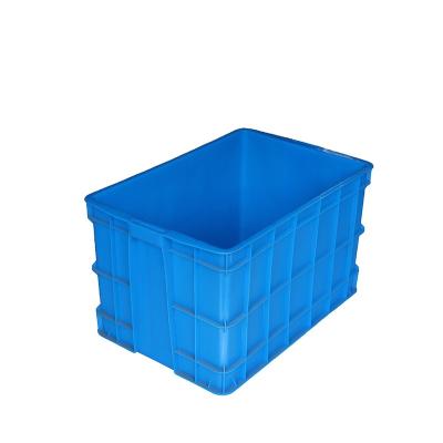 China Factory Direct Crates Hdpe Plastic Storage Crate Stackable 60 Litre Moving Box à venda