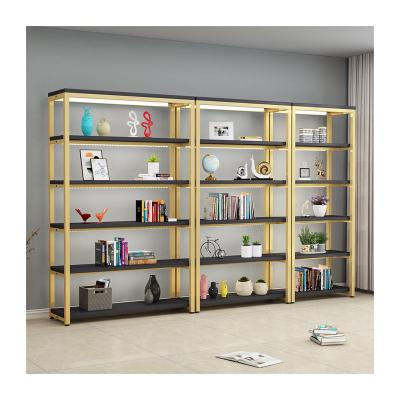 China Waterproof Multifunctional Wooden Store Shelves Retail Store Display Rack Shelf For Hotel Office for sale