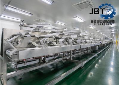 China Automatic Folding Biodegradable Wipes Manufacturing Machine With Customized Cutting for sale