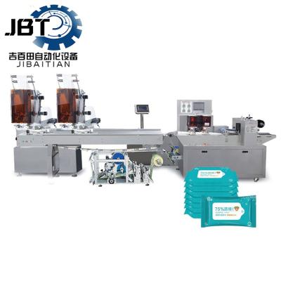 China PLC Controlled Customizable Size Wet Wipes Machinery With Automatic Operation for sale