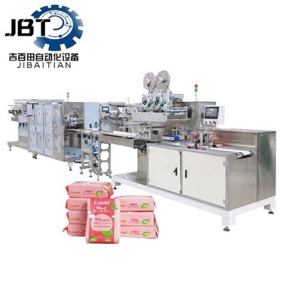 China Stainless Steel Automatic Folding Wet Wipe Making Machine For Biodegradable Wipes for sale