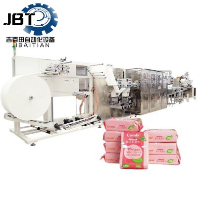 China Automated High Efficiency Baby Wipes Making Machine With Customized Production Capacity for sale