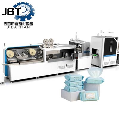 China High Performance Degradable Wet Wipes Manufacturing Machine Customized Z-Fold for sale