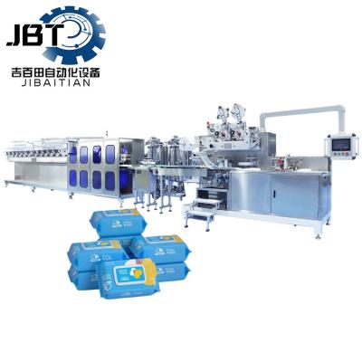 Cina Flessibile tessuto non tessuto Wet Tissue Machine Personalizzazione Stili pieghevoli in vendita