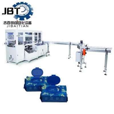 China Environment-Friendly N Folding Degradable Wet Wipes Manufacturing Machine for sale