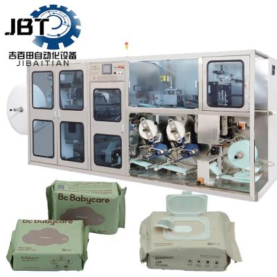 China Biodegradable Energy Saving Wet Tissue Production Line Customizable Folding for sale