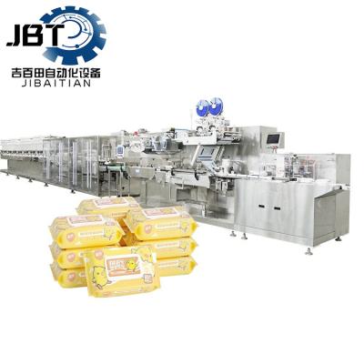 China High Speed Wet Wipes Manufacturing Machine 1000 Wipes Per Minute Customizable Fold Machine for sale