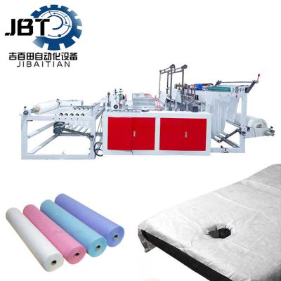 China High Efficiency Full Auto Disposable Bed Sheet Manufacturing Machine 150 Pieces/Minute for sale