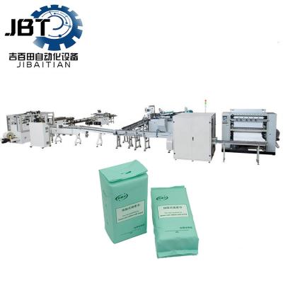 China Full Automatic Disposable Facial Tissue Machine With Customized Service for sale