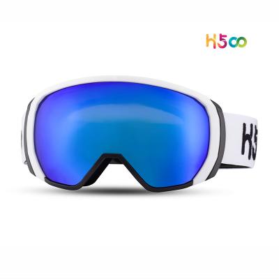 China Custom sale anti UV400/fog anti UV400 goggles narciarskie ski glass snow goggles best double lens ski goggles for adult for sale