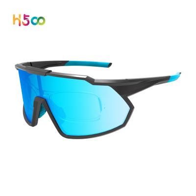 China Anti Slip HD UV Colored Glass Fit For Low Face Moq Sports Glasses Sport Sunglasses For Adult for sale