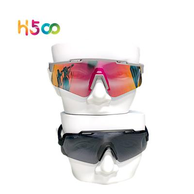 China Custom sports sunglasses factory sale sportglasogon sports sunglasses polarized cycling fishing uv400 sport goggles cycling eyewear sport goggles for sale