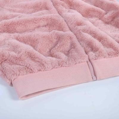 China Anti-wrinkle Sale Whole Fur 300-400GSM With Scratching Woven Casual Jacket 60GSM Girl for sale