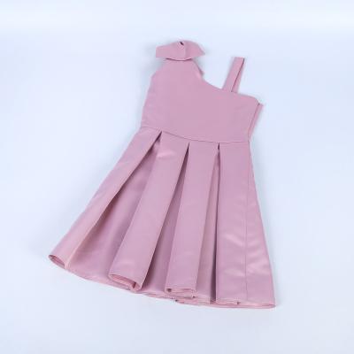 China Breathable Hot Selling Knitwear Dress Girls Dress Dresses With Bow for sale