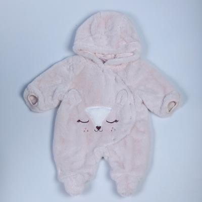 China New Polyester/Cotton Design With Fluffy Liner Baby Romper Winter for sale