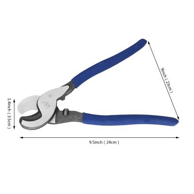 China MULTI FUNCTIONAL Vanadium Forging Electric Cable Cutter Diagonal Steel Cutting Pliers for sale