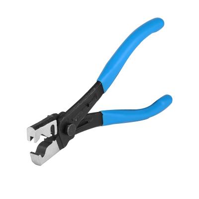 China MULTI FUNCTIONAL 7 Inch Forged Carbon Steel Flexible Pipe Clamp Tool Pliers Set for sale