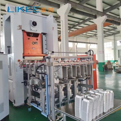 China Fixed Type 26KW Aluminium Food Container Making Machine 240mm Stroke for sale