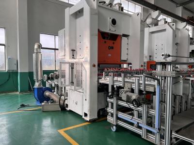 China Automatic 26KW Power Aluminium Foil Cup Making Machine Electric Controlled for sale