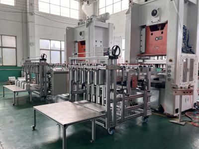 China Wegwerf5 Aluminiumfolie-Schale Caivities, die Maschine Simense-Motor herstellt zu verkaufen