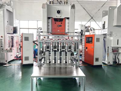 China Disposable 5 Caivities Aluminium Foil Cup Making Machine Simense Motor for sale