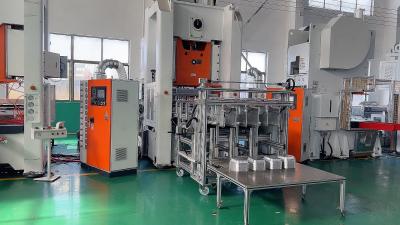 China 26KW Mechanical Power Source Aluminium Foil Container Making Machine For 1-5 Cavities for sale