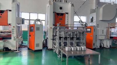 China Mitsubishi Aluminium Foil Container Making Machine Design As Customer Required for sale