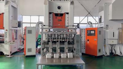 China Siemens Motors Aluminium Foil Container Machine 12000 Pieces Per Hour Capacity for sale