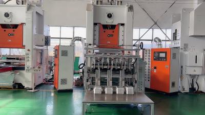 China 0.8Mpa Aluminium Foil Container Production Line Pneumatic Type High Speed for sale