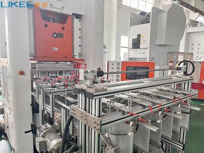 China Erweiterte H-Rahmen-automatische Aluminiumfolie-Tray-Herstellmaschine zu verkaufen