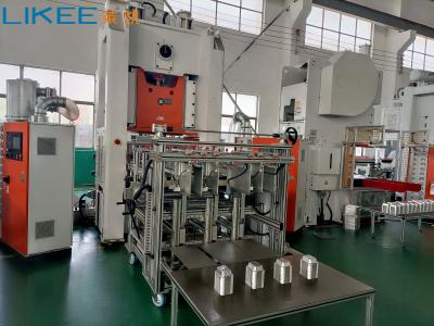 Cina Disegno personalizzato 80 tonnellate Mitsubishi PLC Aluminium Foil Tray Making Machine in vendita