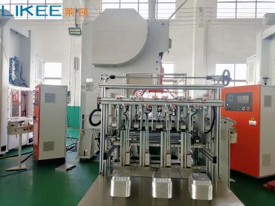 China Automatic Aluminum Foil Plate Making Machine with 19.8KW Compressor for sale