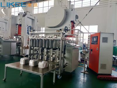 China 9000~12000 pcs /hour Multiple Cavity Fully Automatic Aluminium Foil Container Machine for sale