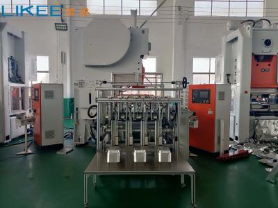 China High Productivity C Frame Automatic Aluminum Foil Pot Making Machine for sale