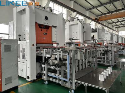 China 130Ton Aluminum Foil Container Making Machine 29KW Aluminum Foil Making Machine for sale