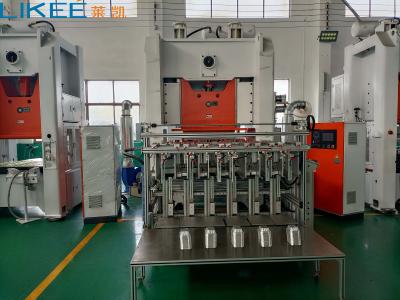 China 1-5 Cavities Capacity Electric Aluminum Foil Container Making Machine 380V 50HZ 3 Phase for sale