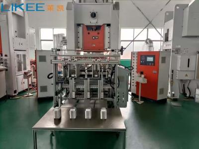 China Customized 4 Caivities 30~75 strokes/min 80TON Aluminium Foil Container Making Machine for sale