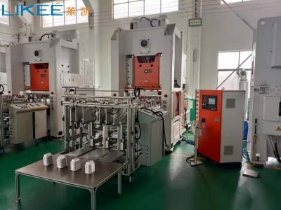 China High Productivity 14500KG Aluminium Foil Container Production Line with Mitsubishi PLC Control for sale