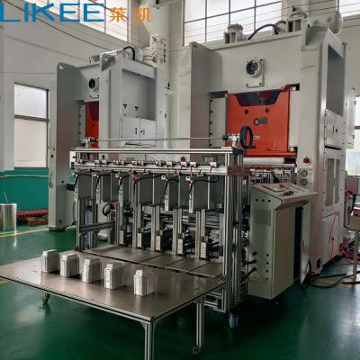 China Customized Siemens Motor Aluminum Foil Plate Making Machine For Food Packing for sale