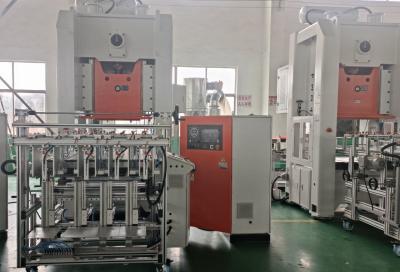 China Schneider Electric Aluminum Foil Tray Making Machine with Mitsubishi PLC for sale