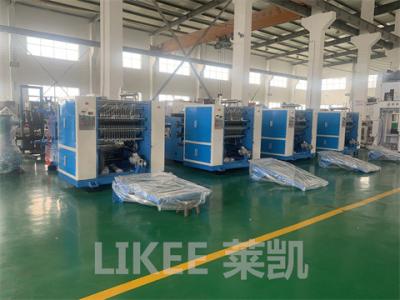 China Shaft Type 25m2 Aluminum Foil Sheet Pop Out Machine Two Station Rewinding for sale