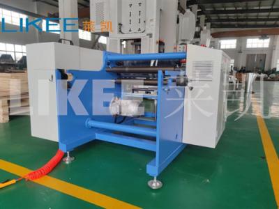 China 2 Spindle Semi Automatic House Foil Rewinding Machine for 0.01 mm failing precision for sale