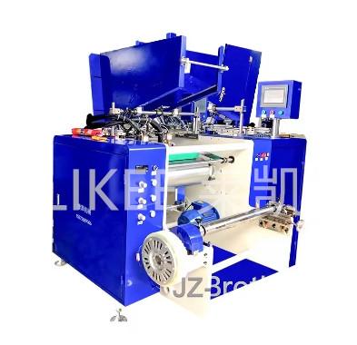 China Fast Speed 6 Shafts Automatic Aluminum Foil Roll Rewinding Slitting Machine for sale