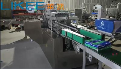 Chine 10 à 50 boîtes/min Machine automatique d'emballage de papier d'aluminium contrôlée par PLC pour boîtes de carton à vendre