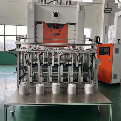 China Fully Automatic LK-T80 Aluminum Foil Plate Making Machine For Disposable Cutlery for sale