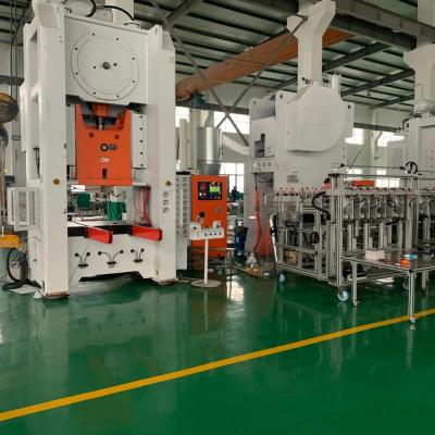 China Fully Automatic Easy Taking Aluminium Foil Disposable Food Container Making Machine LK-T80 for sale