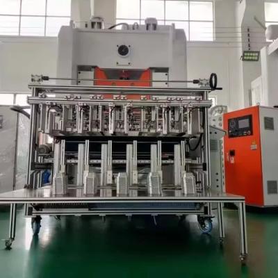 China Fully Automatic 35~70 Strokes/min Disposable Tableware Aluminium Foil Plate Making Machine for sale