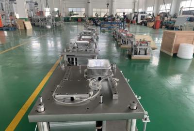 China Steel 4 Cavities Aluminum Foil Container Mould High Productivity for sale