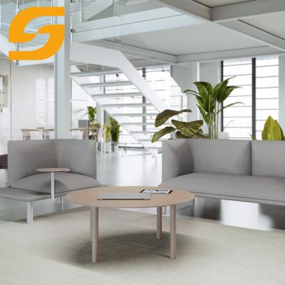 China LEPOS Tenacity Design Color Fabric Stainless Steel Multiple Legs Frame High Sofa Set Executive Office Sponge Bounce Single Seat for sale